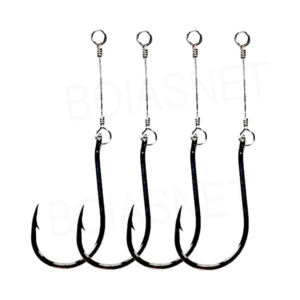 Anzol Chinu Black Nº9 Encastoado 3cm, 10 unidades