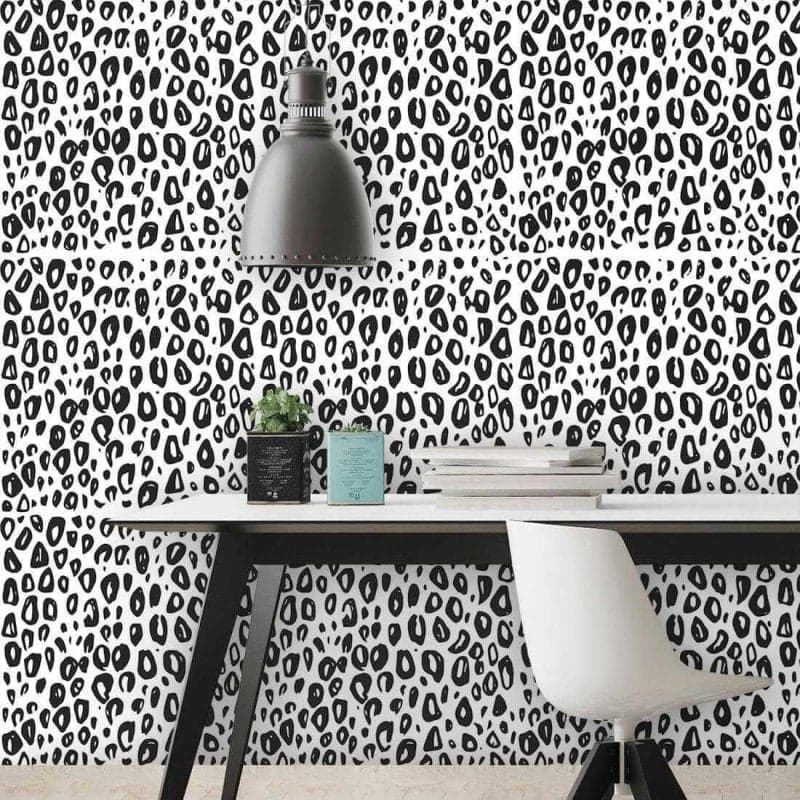 Kit de Adesivos Decoração De Parede Animal Print Onça Pintada Oncinha Imprimax