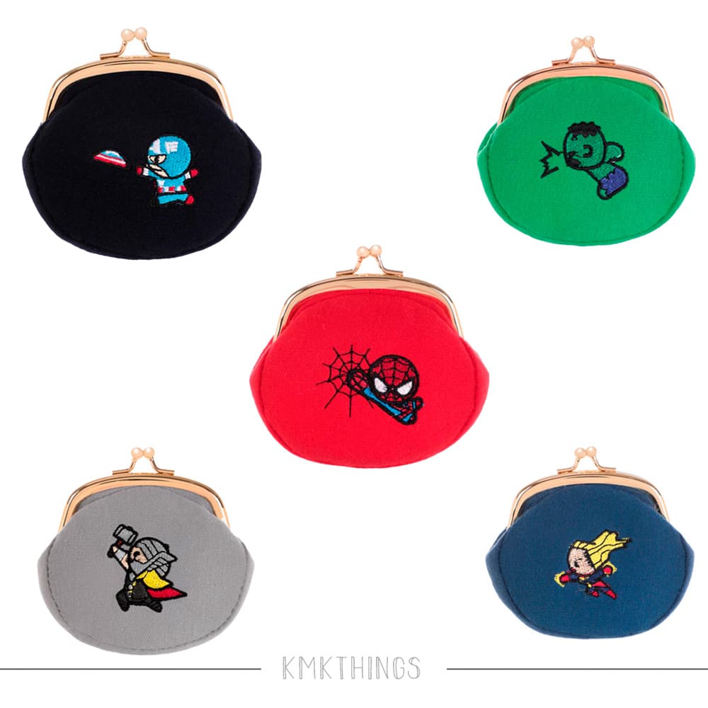 Porta moedas - Coin Purse - Marvel - MINISO