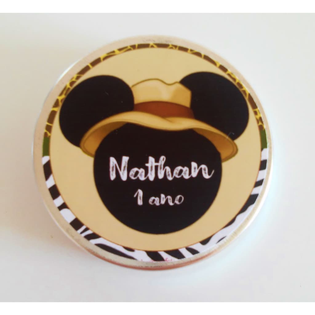 Latinhas Mickey Safari 20 unidades