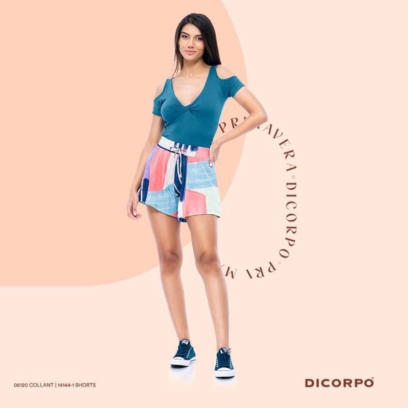Dicorpo - Shorts em malha