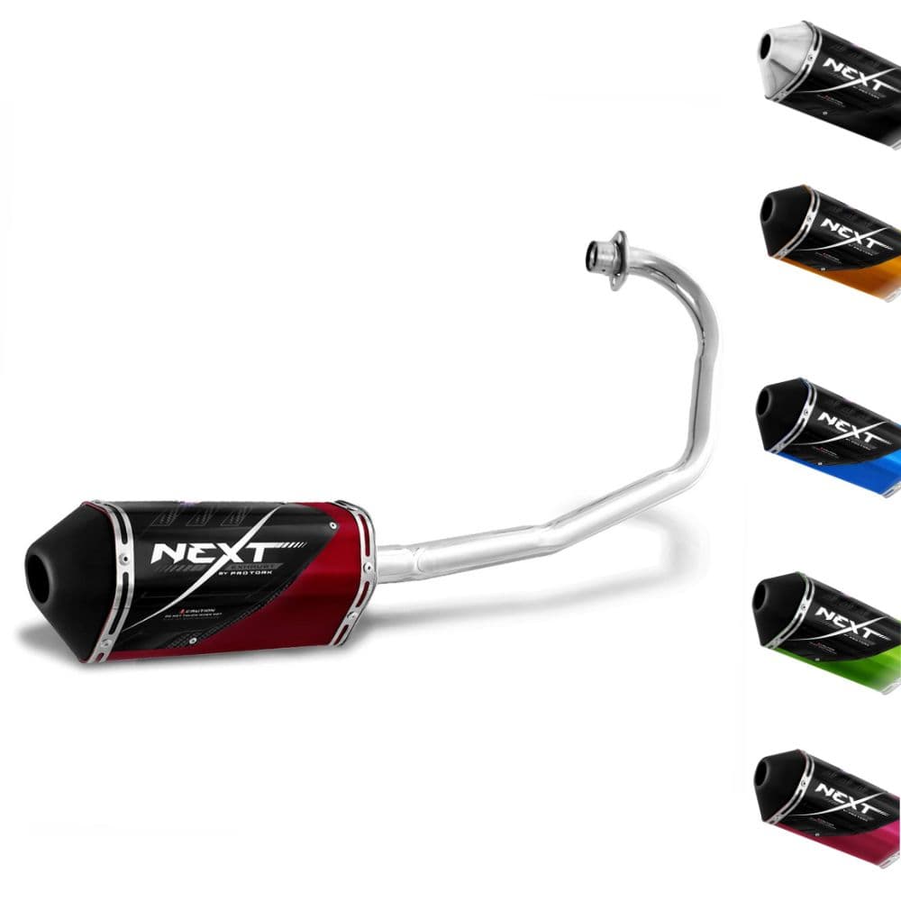 Escapamento Escape Pro Tork Next Para Moto Titan 150 Fan 150 Titan 160 Start 160