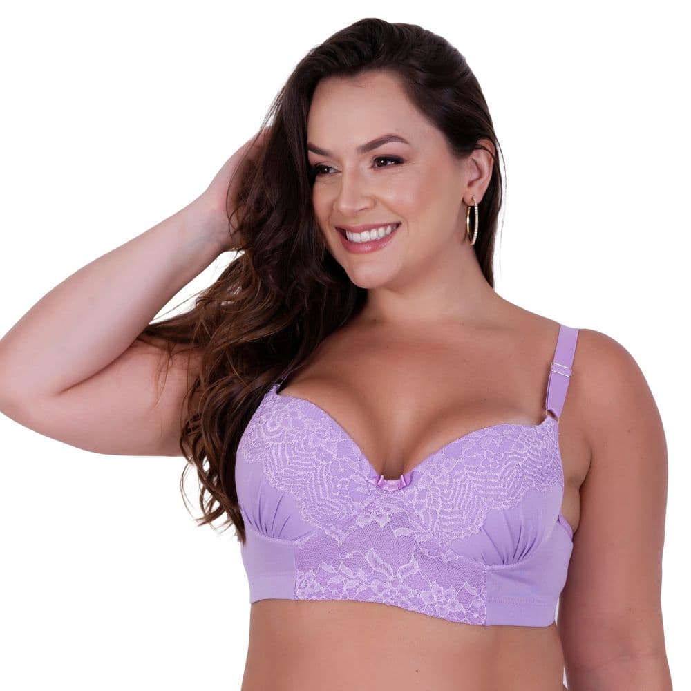 Sutiã plus size sutiã reforçado com bojo sustentação Carol