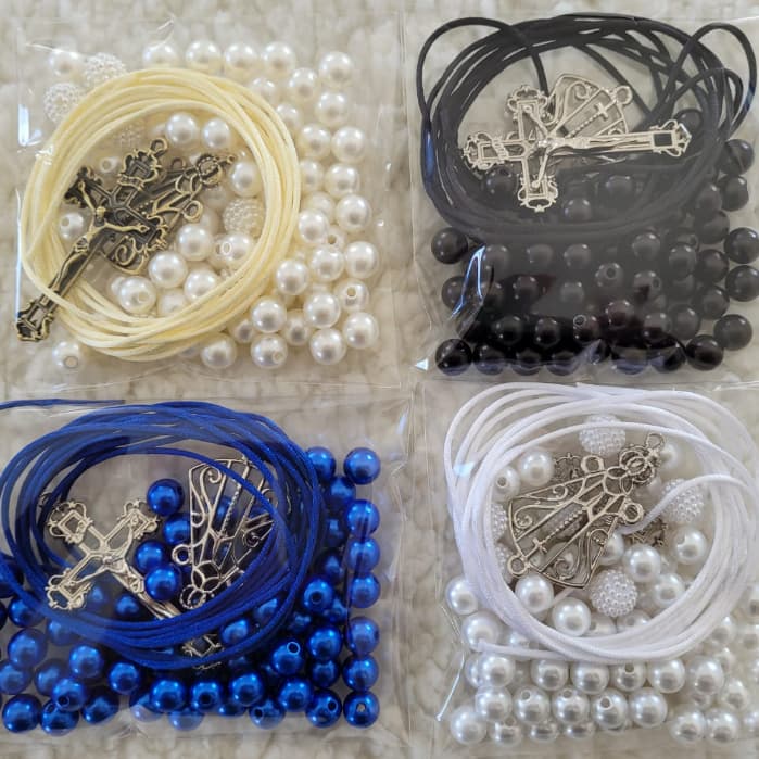 Kit para fazer Terço Adulto com 2 ou 5 unidades