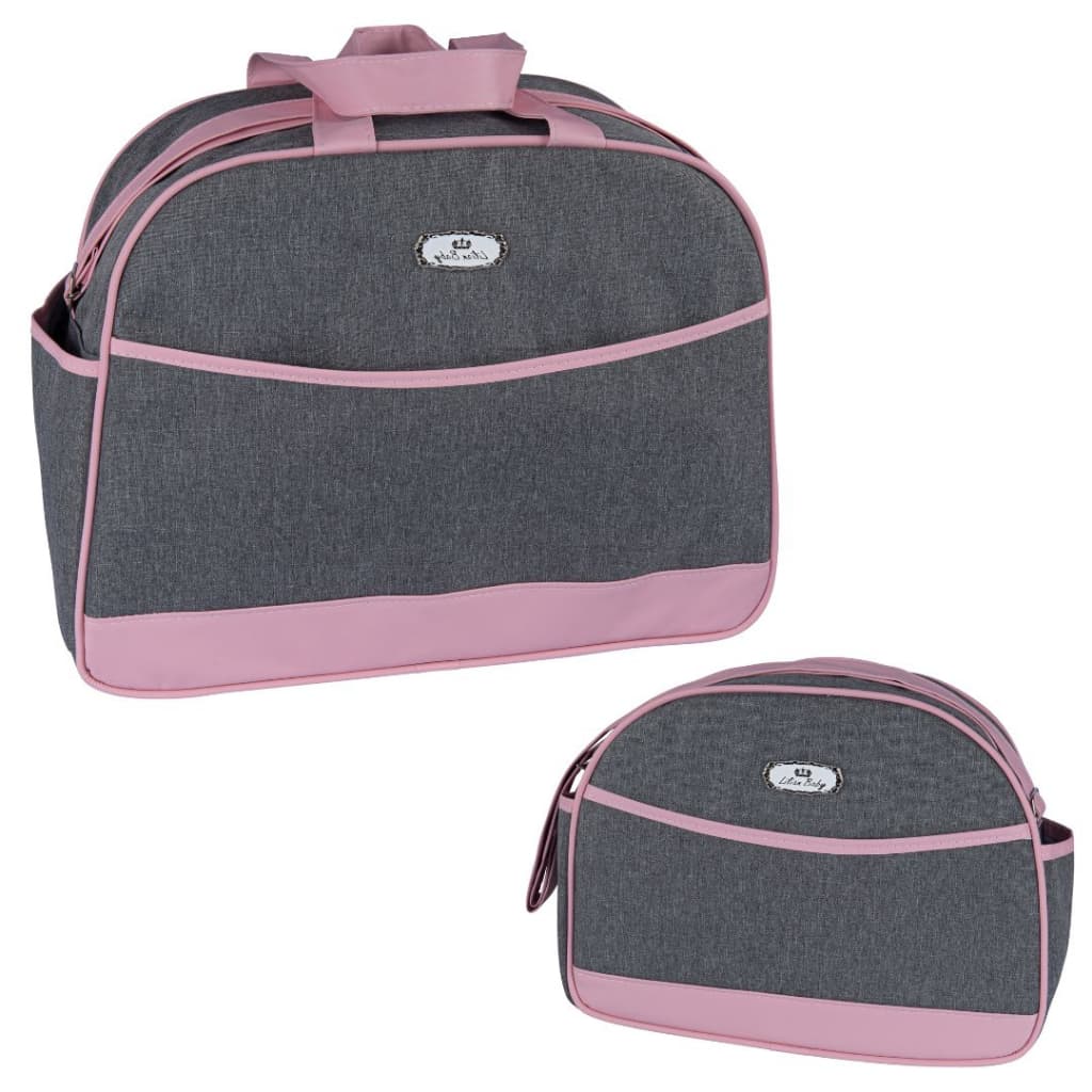 Kit Bolsa Maternidade Bolsa G e Bolsa P Elegância