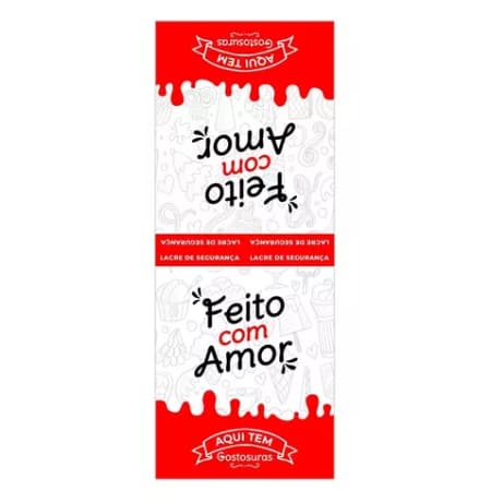 Lacres De Segurança Delivery Confeitaria Bolo Doce