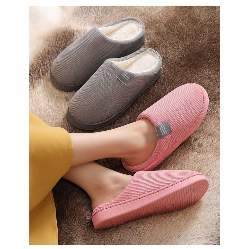 Pantufa Adulto Aveludada Unissex Pantufa Super Confortável Com Solado Antiderrapante presente Dia Das Mães