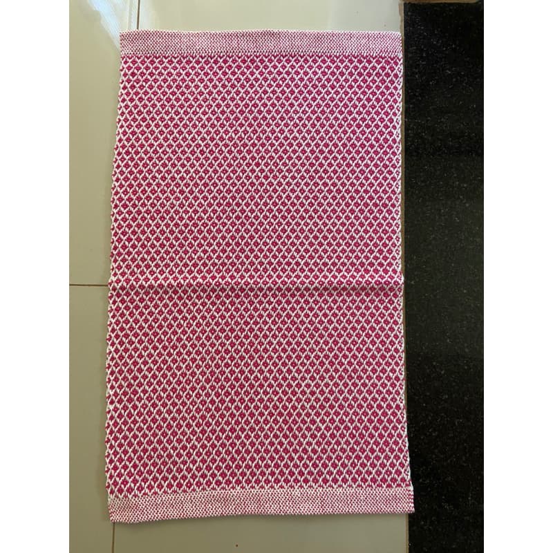 Tapete para Banheiro, Tapete Artesanal, Feito no Tear, 100% algodão