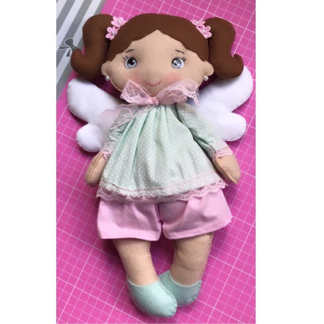 Anjinha em feltro | Boneca Anjinha