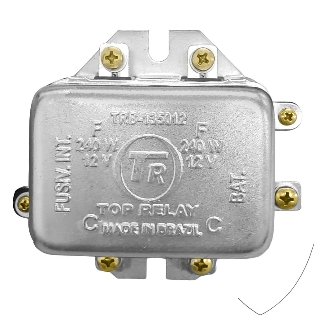 Rele Auxiliar De Farol Duplo 480w Reforçado 12v Tampa em Aço