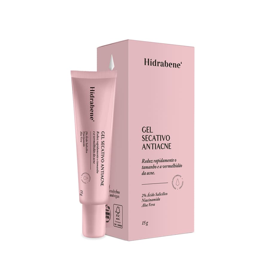 HIDRABENE GEL SECATIVO ANTIACNE 15 g