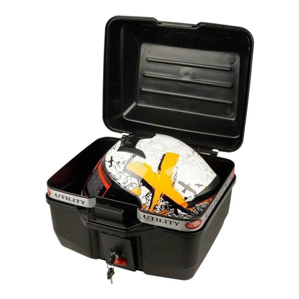 Bauleto Baú Utility 28L Glider Motos Motoboy 28 Litros 4400