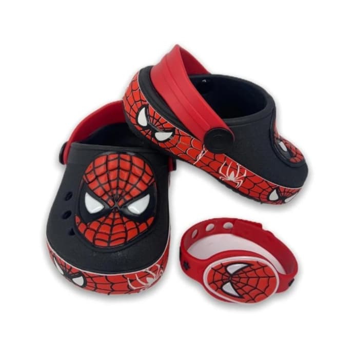 Sandália Infantil  Babuche Homem-aranha Batman Minnie Mickey