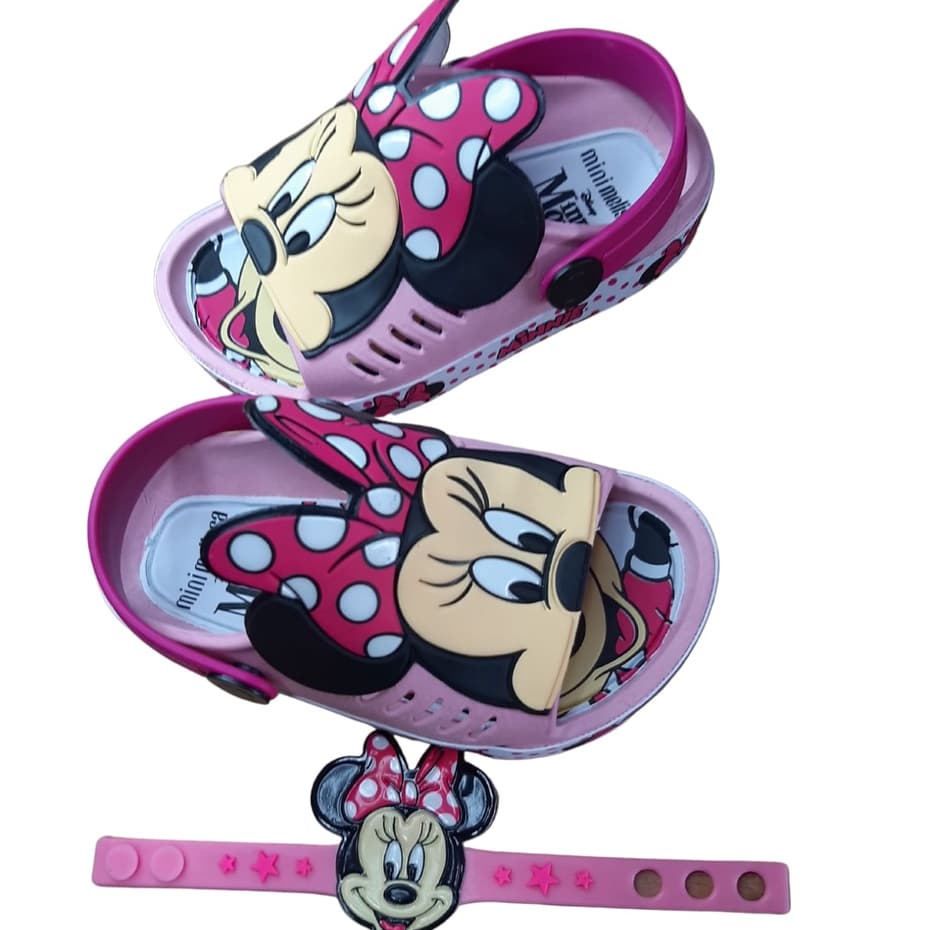 Sandalia Babuche infantil menina chinela menina infantil minnie Sand feminina menina mine