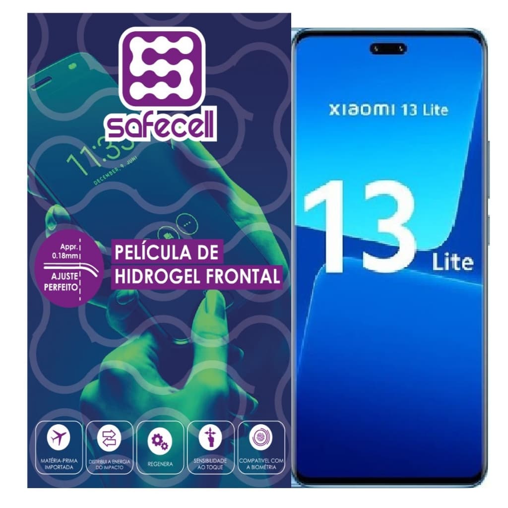 Película Hydrogel Hd Frontal Para Xiaomi Mi 13 Lite