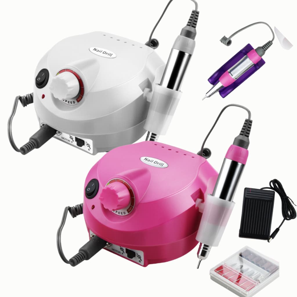 Lixadeira Porquinho Elétrico para Unhas c/ Pedal Motor