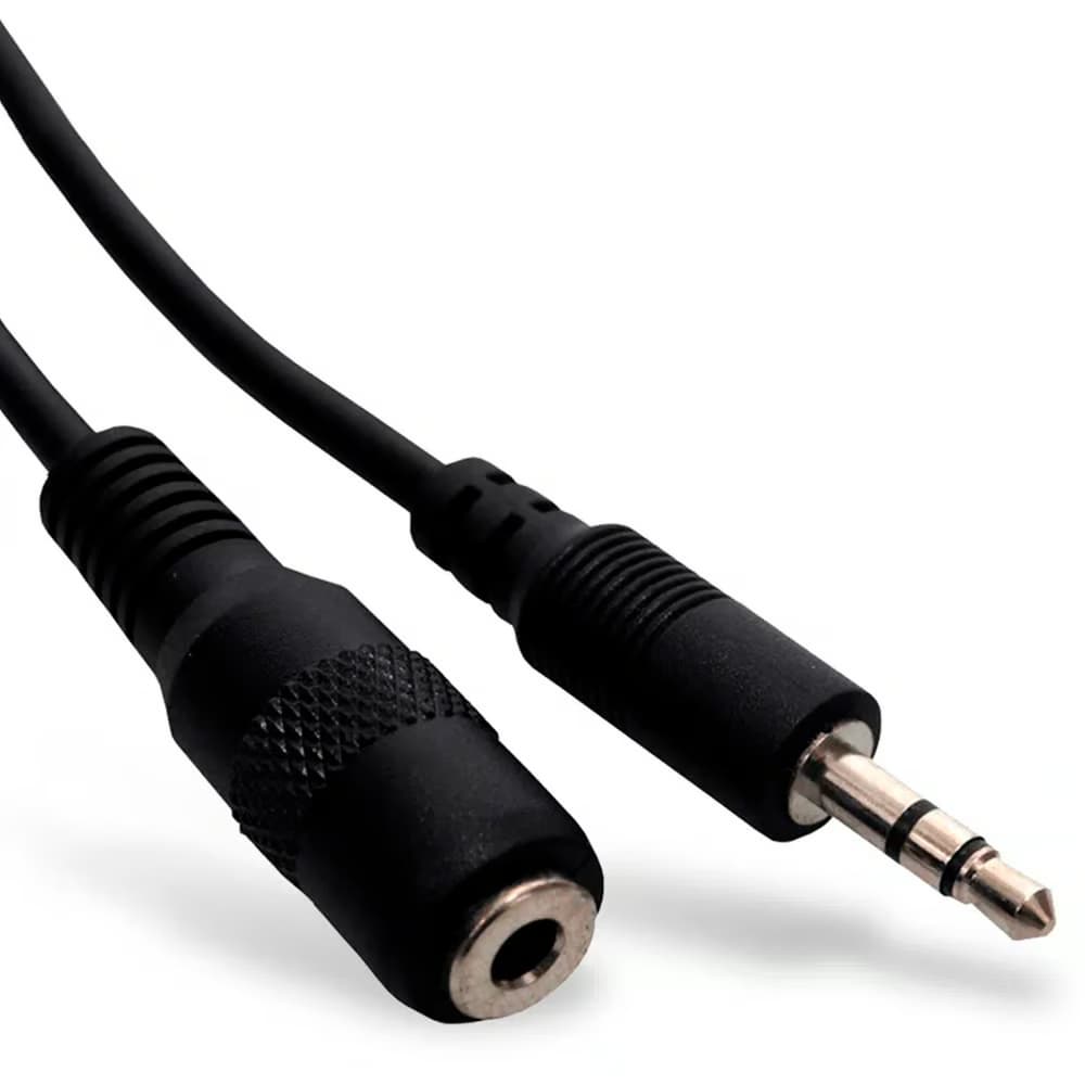 Cabo Extensor Extensao Fone P2 Macho X p2 Femea 1,8mt