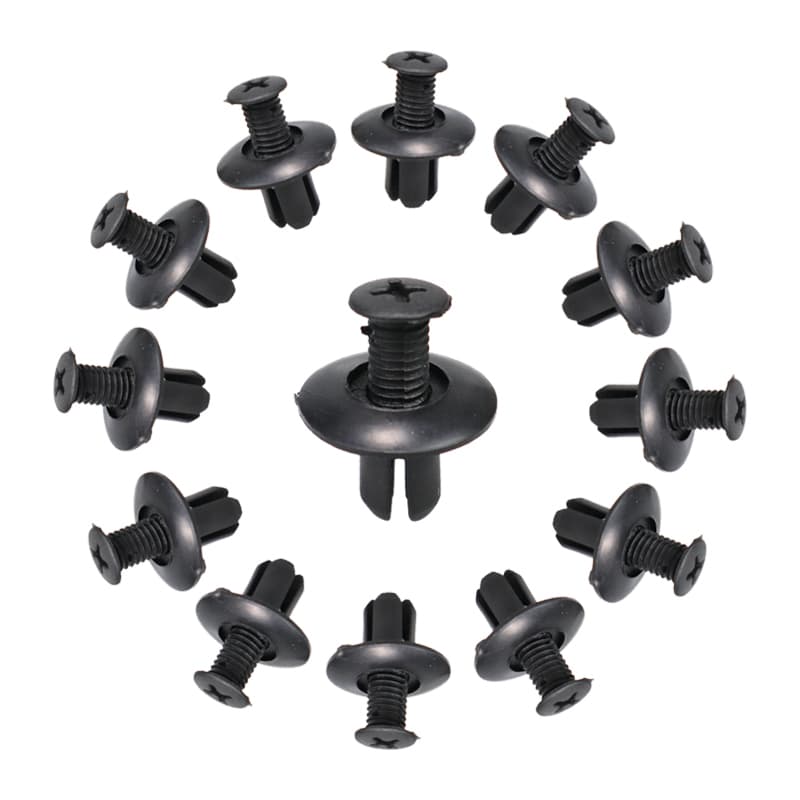Kit 40 Presilhas Parafusos Fixadores Carro Veiculo Parabarro