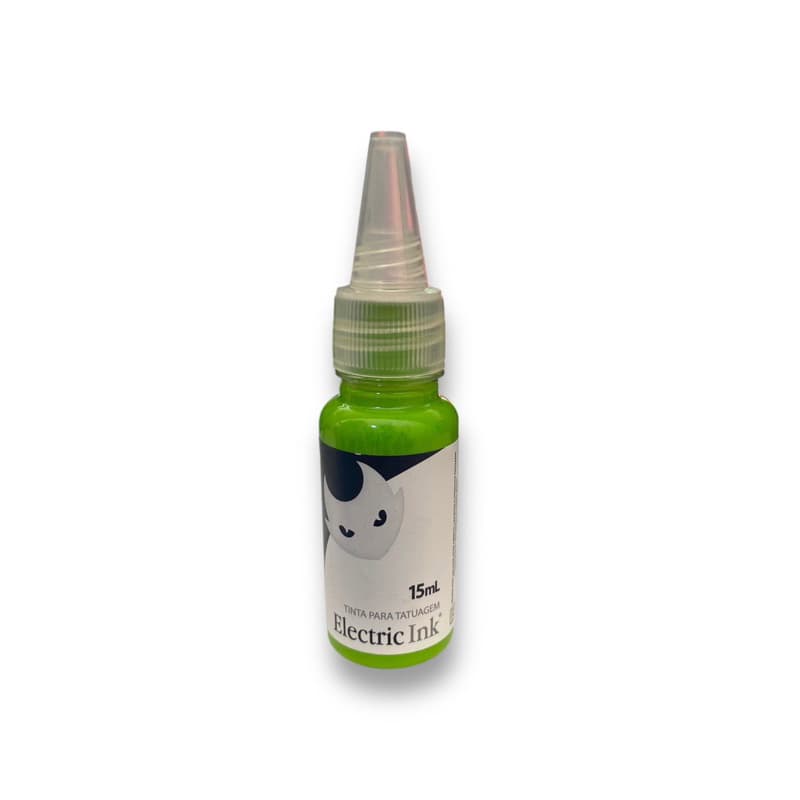 Tinta para Tatuagem Electric Ink - Amarelo Limão 15ML