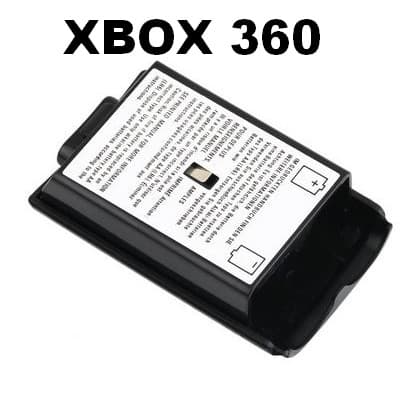 Suporte de pilha controle xbox 360, case, tampa