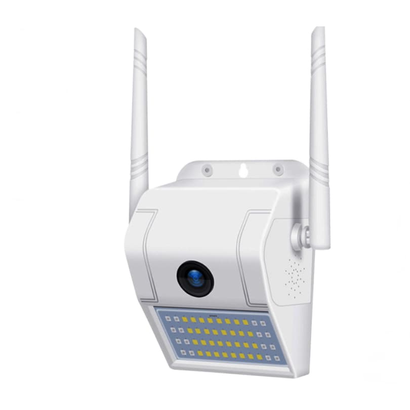 Lampada Camera De Parede Externa Com Wifi 1080p Com Áudio e Sensor De Movimento
