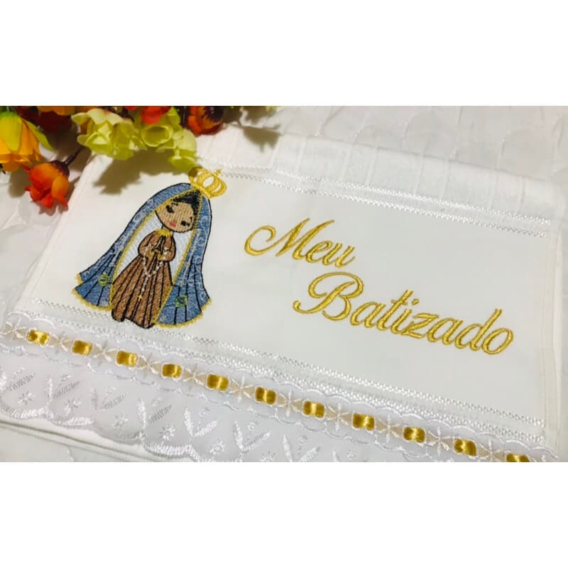 Toalha batizado,toalha batismo,toalha eucaristia bordada para lembrancinha,toalha branca