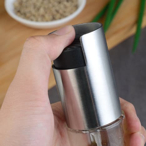 3 Spray Pulverizador Vidro Borrifador Azeite Vinagreessenciais De Cozinha Promoções