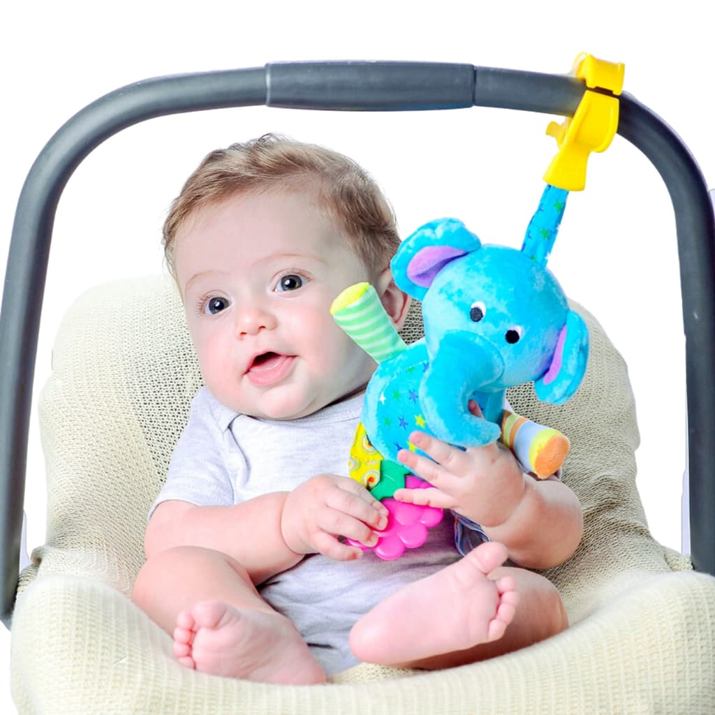 Brinquedos de Bebê Bichinho Pendurar Bebê Conforto Mordedor Silicone Chocalho Bebe Móbile Carrinho