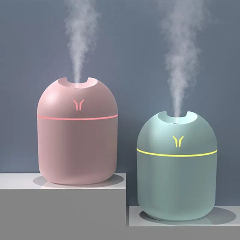 Umidificador Difusor Aromatizador Portátil USB Led Aromatizador De Ambiente Purificador De Ar Casa Escritório