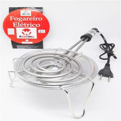 Fogareiro forninho eletrico 230v/800w camping -Resiswal JS