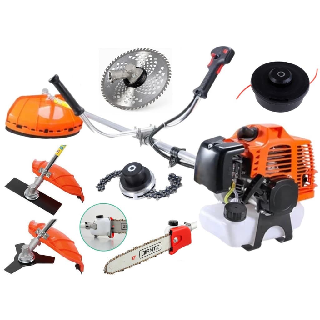 Roçadeira Profissional Multifuncional 6 X 1 a Gasolina 3.2 hp - 65 Cilindradas - Otima Qualidade - Motopoda 35cm.