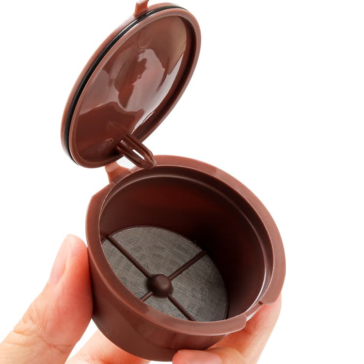 5 KIT Capsula Reutilizável Dolce Gusto Copo Filtro Da Cápsula Café Nescafe Recarregáveis