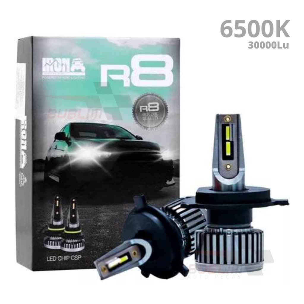 Ultra Led Nano 30000lm 6500k H1 H3 H4 H7 H11 Hb4 Hb3 H8 H27
