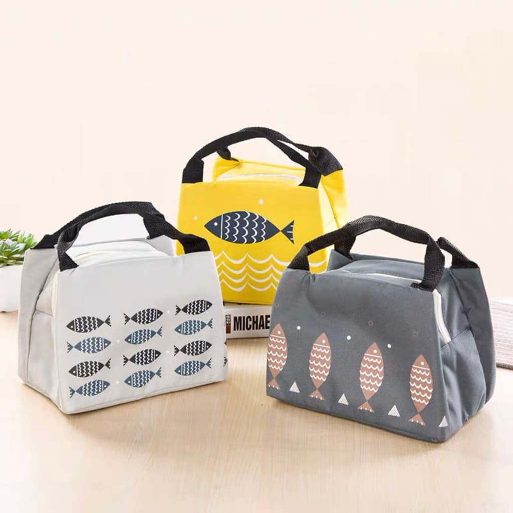 Bolsa Térmica Feminina Masculina E Infantil Porta Marmita Lanche Bebida