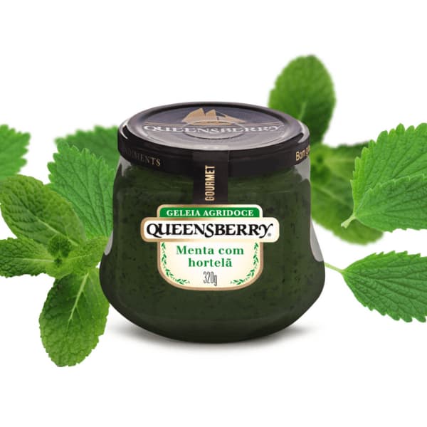 Geleia Menta e Hortelã Queensberry Gourmet 320g