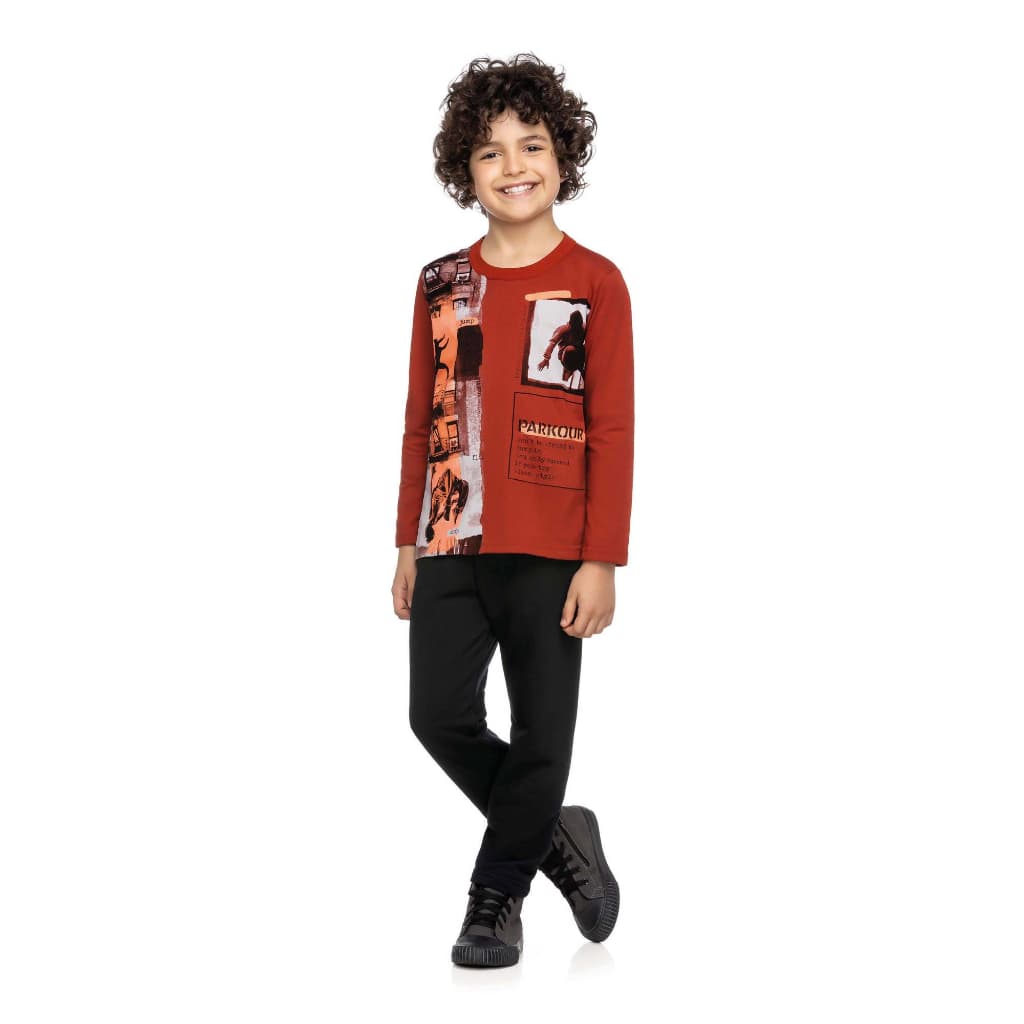 Conjunto Meia estação Menino Premium Infantil Juvenil - Elian