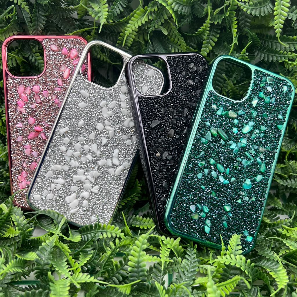 Capinha Case para iPhone 13 Brilhante com pedras
