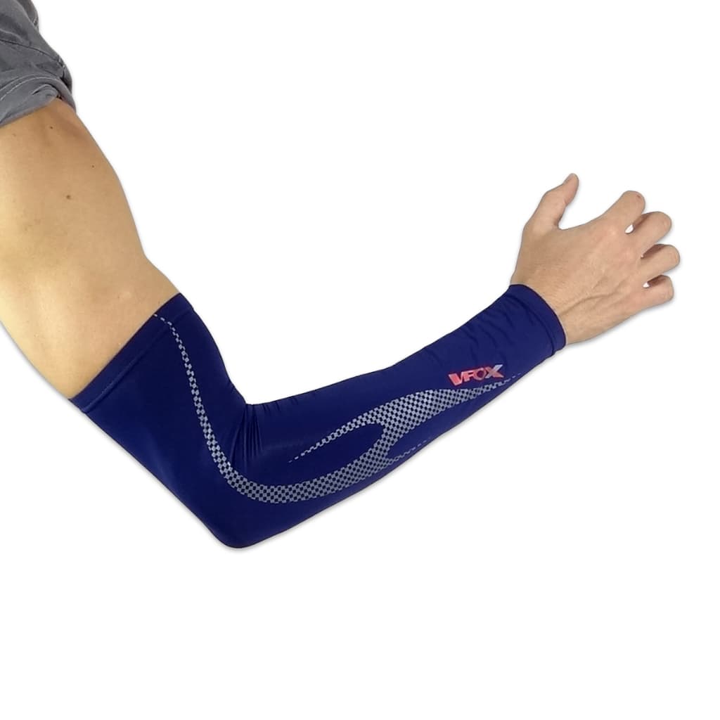 Manguito Protetor De Braço Contra Raios UV T-BLADE V-FOX Azul