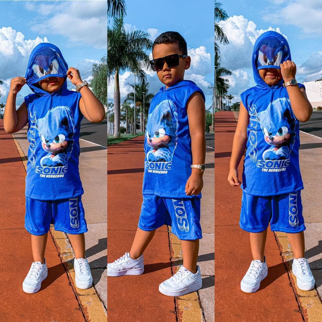 Conjunto de Fantasia 2 Peças Temático Aniversário Homem Aranha Naruto Marvel Anime Game 2023