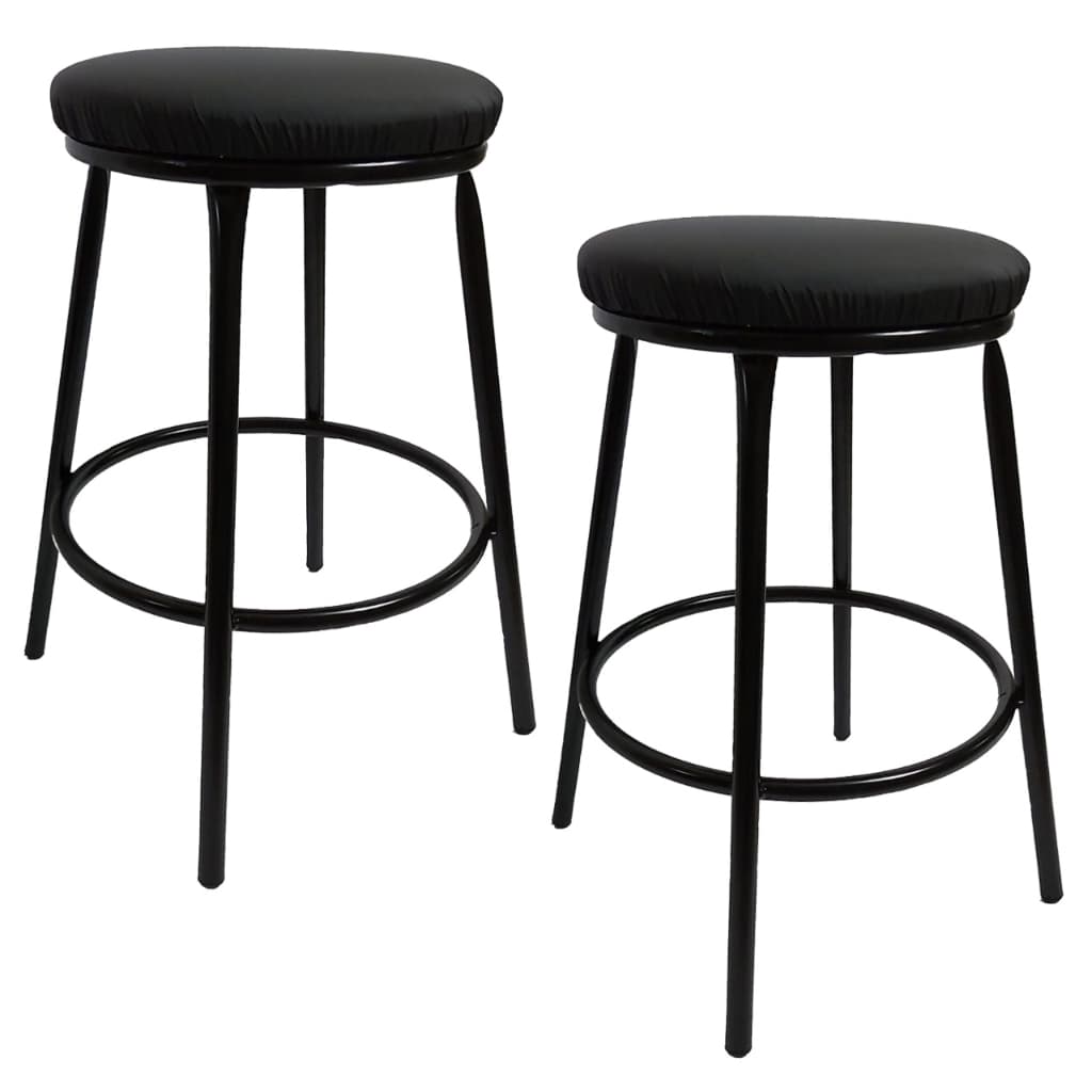 Kit 2 Banco Baixo 50 Cm Sem Encosto Para Cozinha-mesa-bar