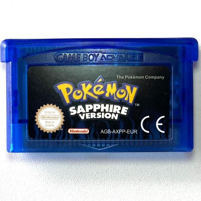 Pokémon Sapphire Cartucho de Game Boy Advance
