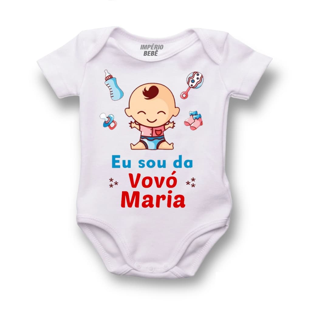 Body Personalizado Eu Sou Da Vovó