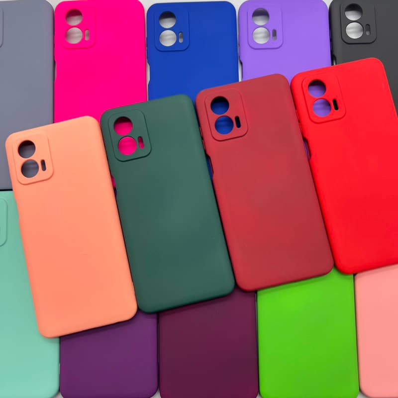 Capinha para Motorola Moto G73 Capa Aveludada Protetora