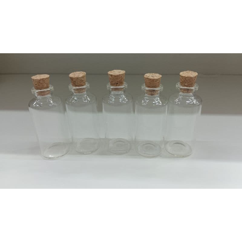 100 Vidros 40ml com rolha.