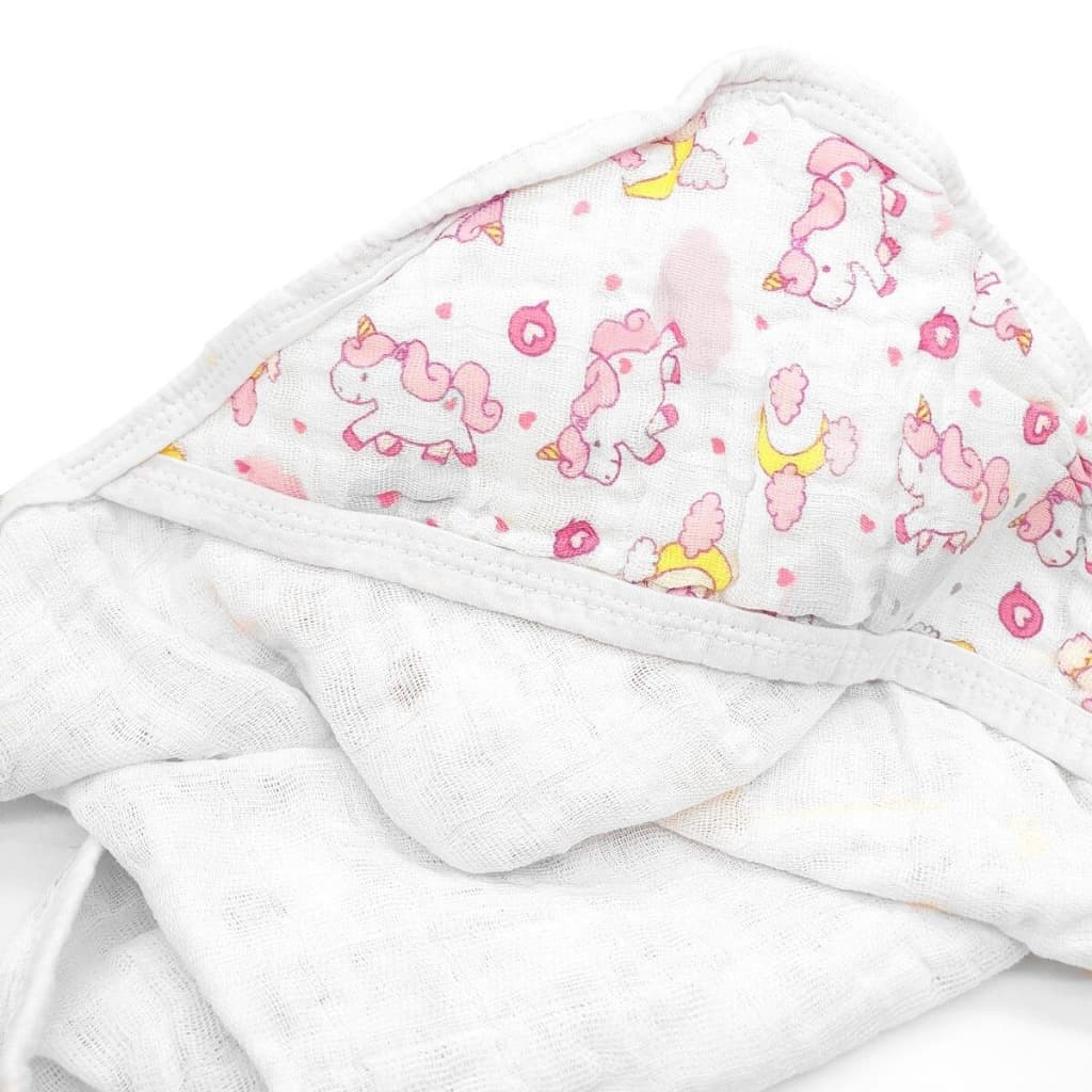 Toalha De Banho Bebe Toalha Fralda Soft Caricia Baby Banhão Bebe Com Capuz Estampa Sortida Menina