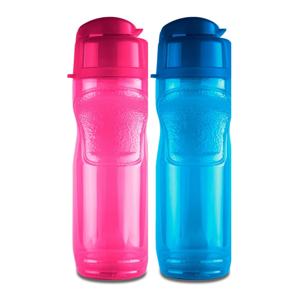 [KIT] 2 (DUAS) Garrafa Squeeze Sol (600ml) (PROMOÇÃO) - Plastshop