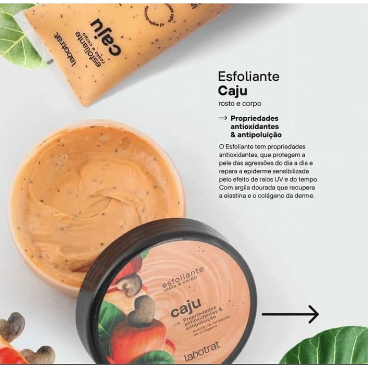 Esfoliante corpo e rosto Labotrat