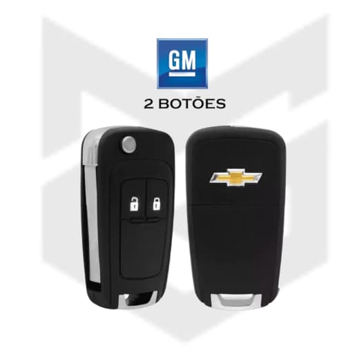 Chave Canivete Carcaça Original Alarme Montana S10 Tracker Sonic Spin 2 Botões