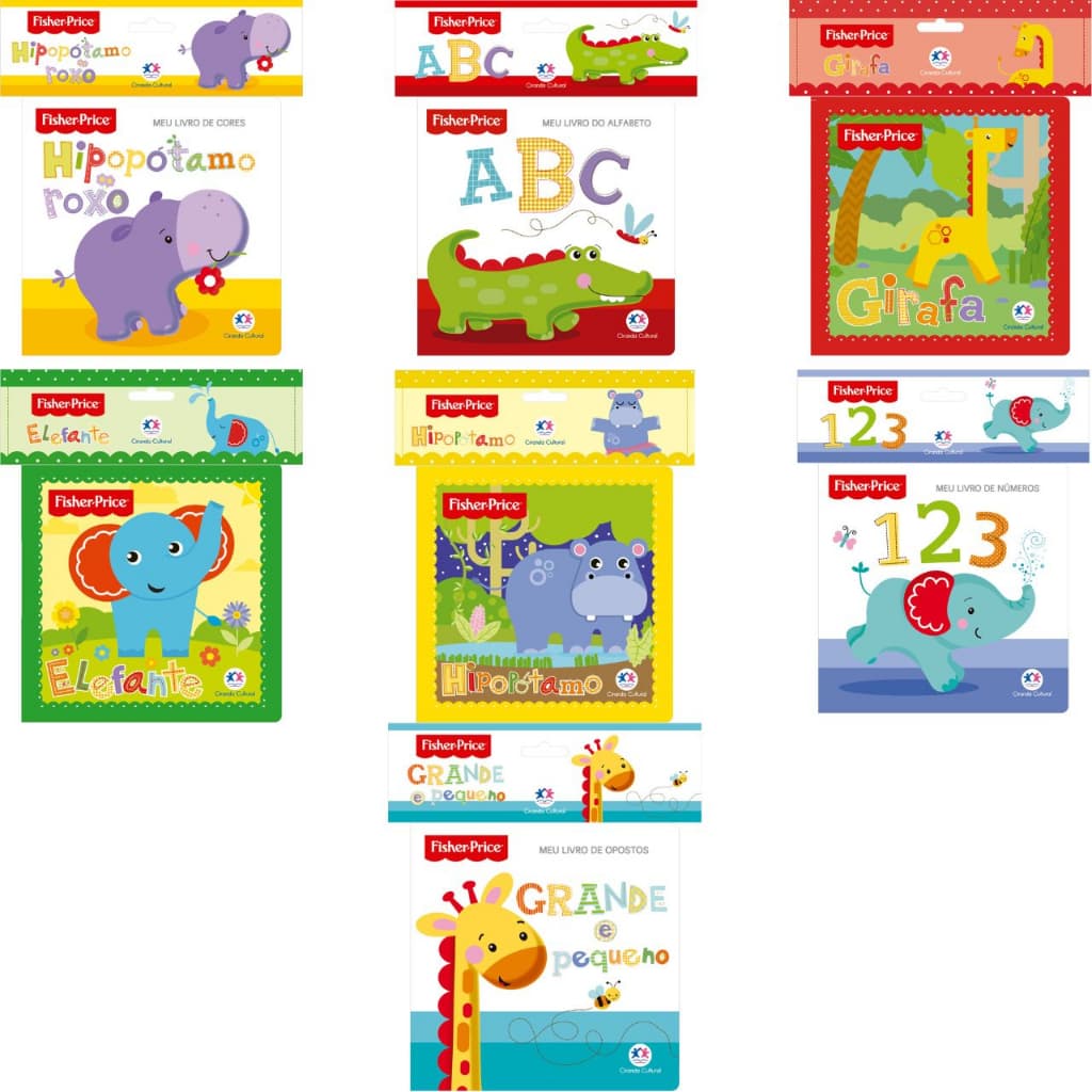 Livro de Banho: Fisher Price - Ciranda Cultural