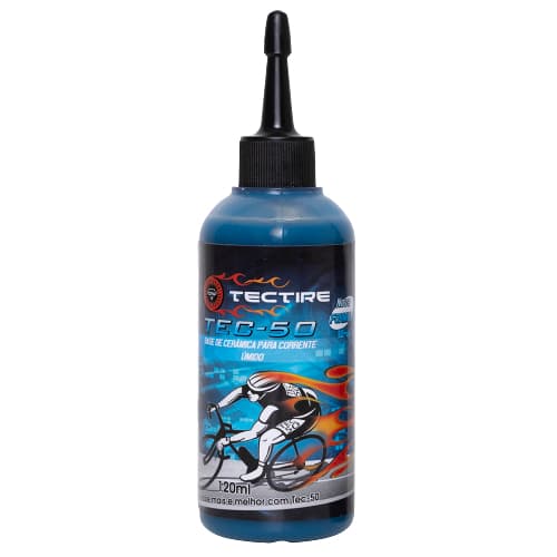 Óleo Lubrificante Bike TEC 50 Cerâmica 120ML P/ Tempo Úmido